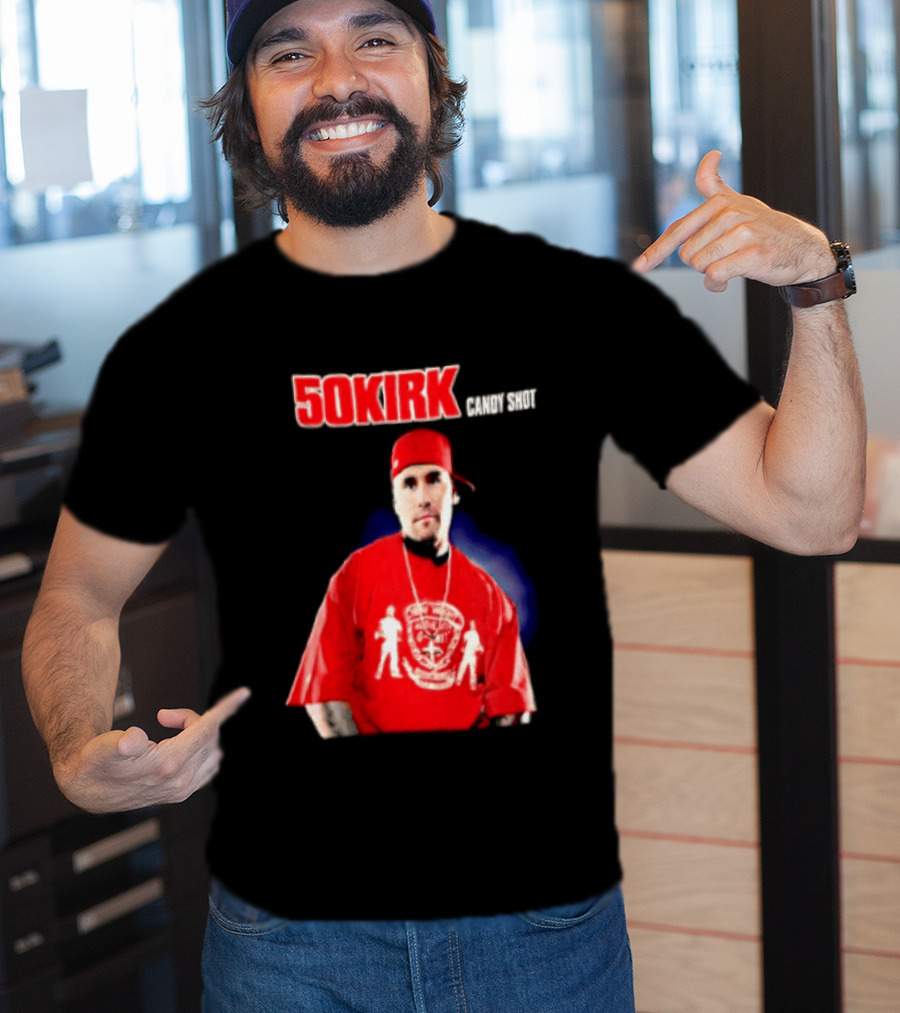 50KIRK Candy Shot Man Red Outfit T-Shirt