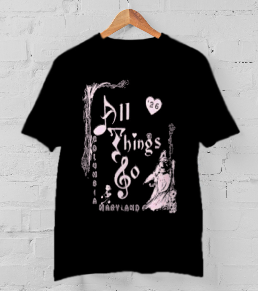 All Things Go NYC Festival 2026 DC Garden Angel T-Shirt