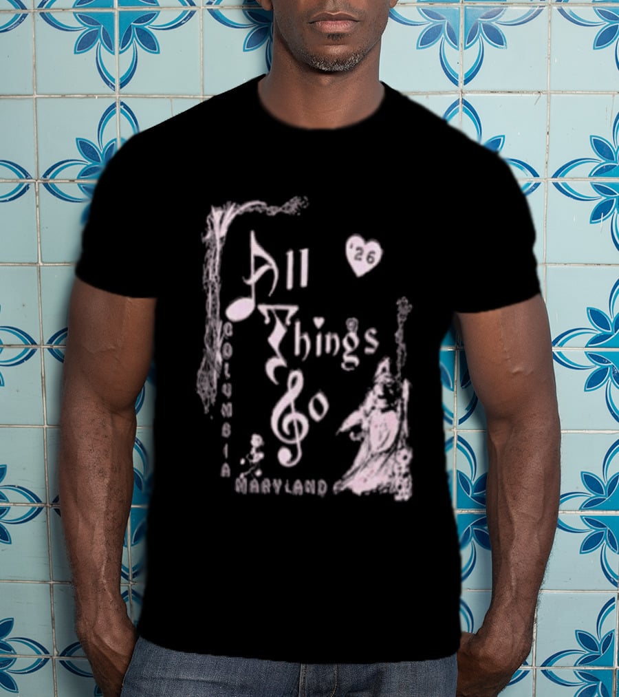 All Things Go NYC Festival 2026 DC Garden Angel T-Shirt