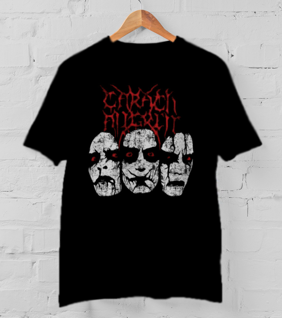 Carach Angren Horror Mask Trio Backstage Rock Store T-Shirt