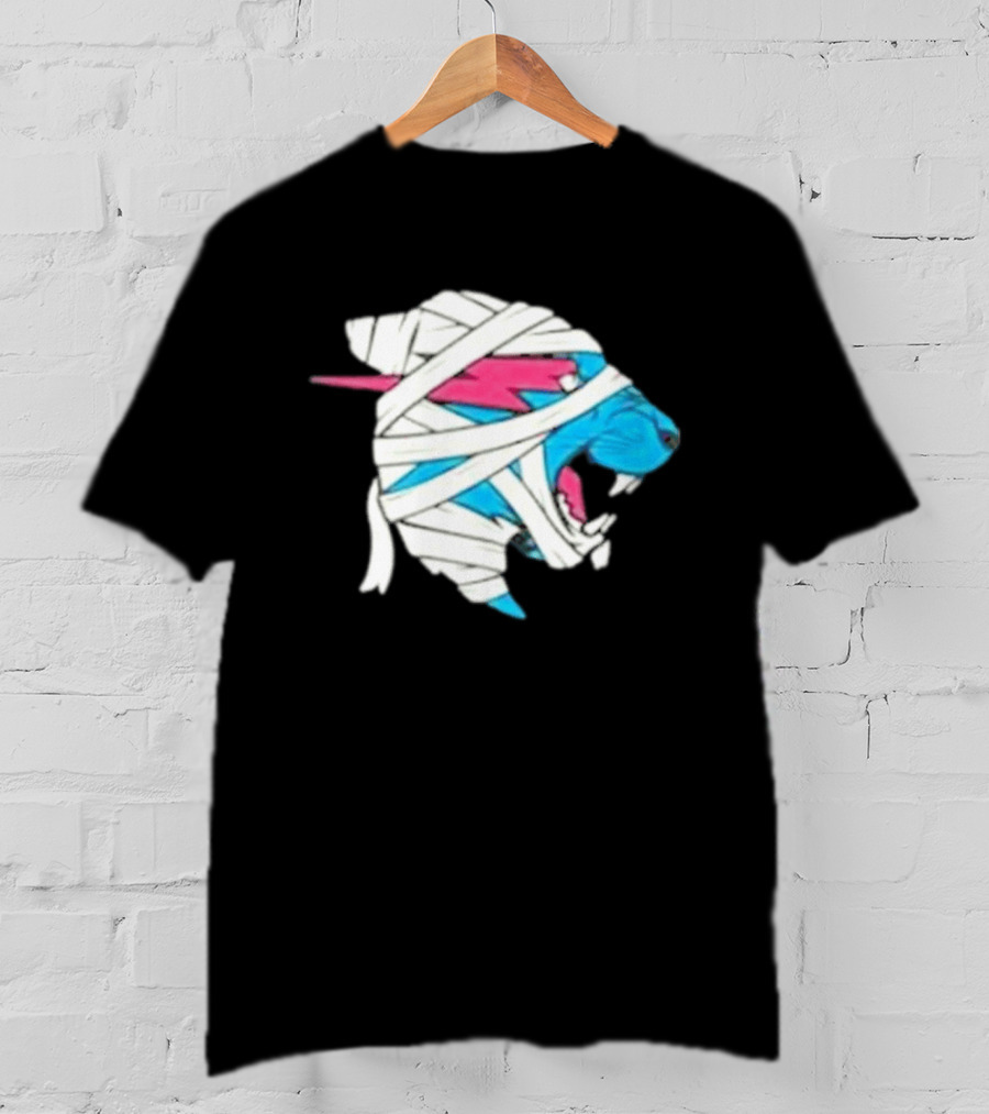 Mrbeast Mummy Panther Wrapped Beast Head T-Shirt