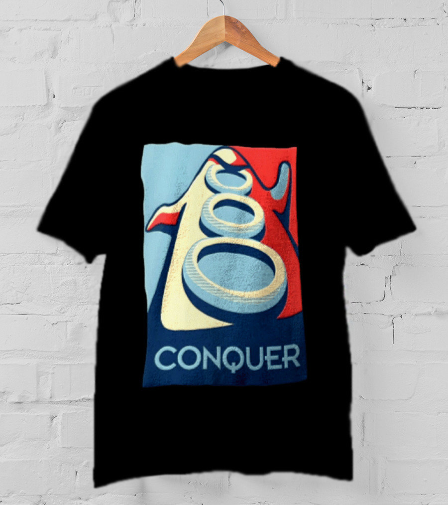 Conquer Penguin Three Rings T-Shirt