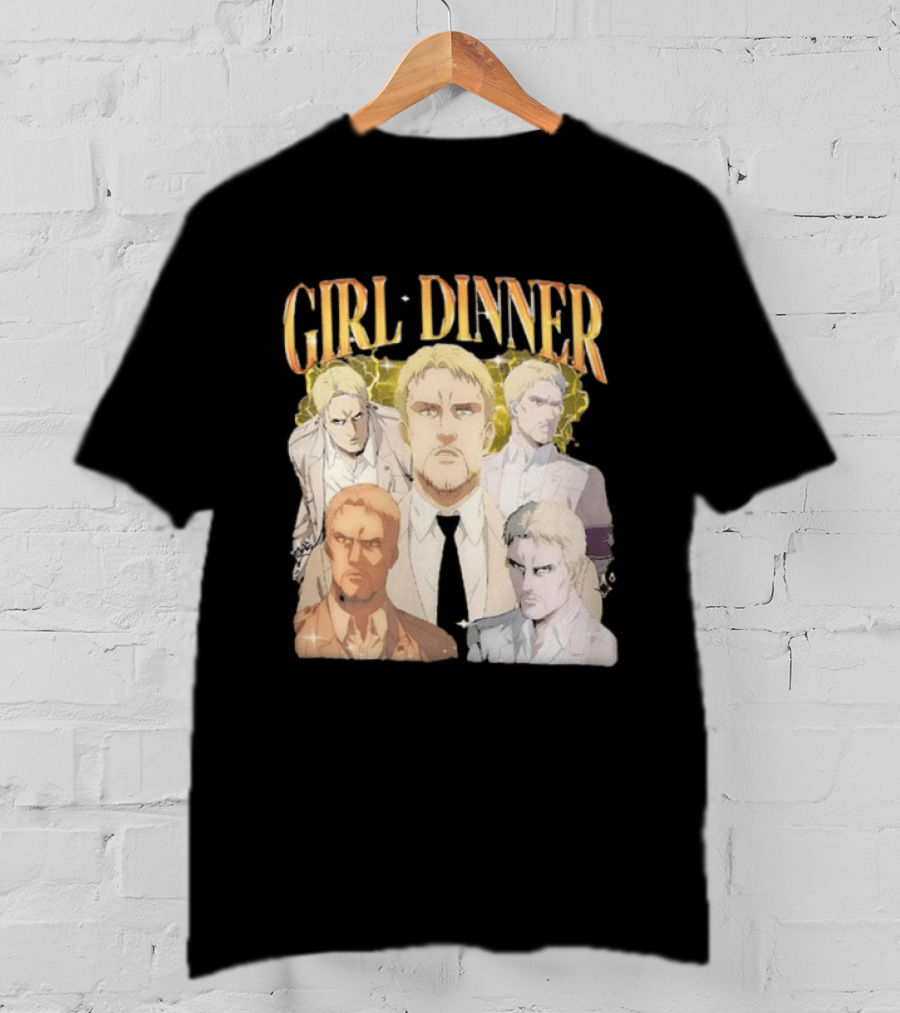 Niall Horan Girl Dinner 2026 New Anime Characters T-Shirt