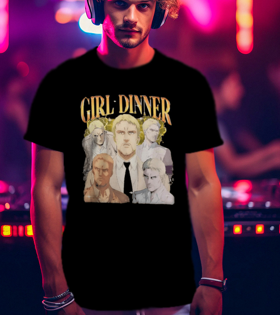 Niall Horan Girl Dinner 2026 New Anime Characters T-Shirt