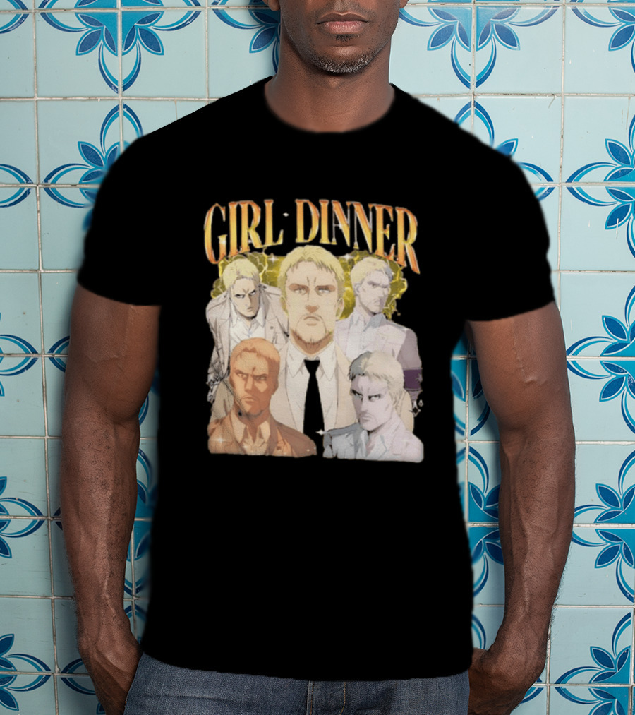 Niall Horan Girl Dinner 2026 New Anime Characters T-Shirt
