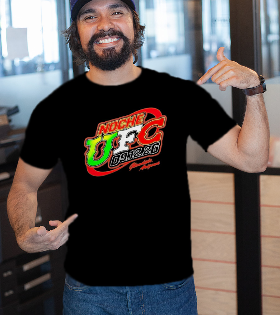 Noche UFC Salsa Verde 09.12.26 Glendale Arizona Event T-Shirt