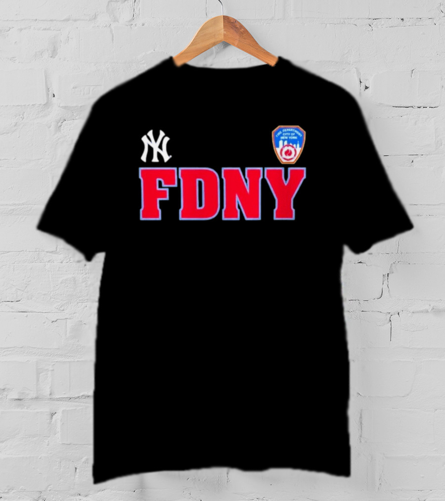 NY Yankees FDNY City Of New York 2026 T-Shirt
