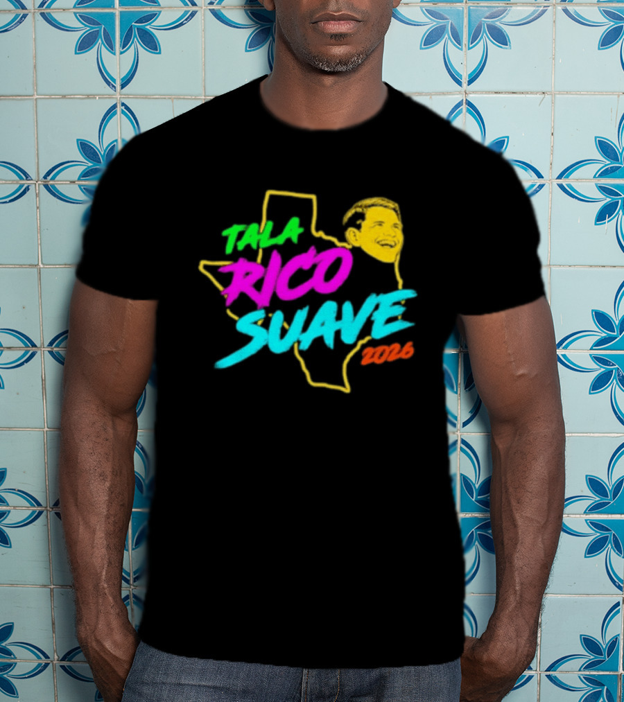 Talarico Suave 2026 Texas Colorful Campaign T-Shirt