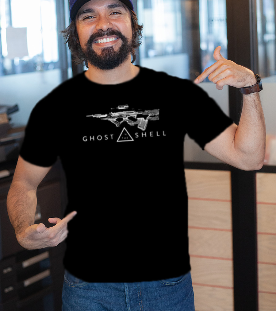 Ghost In The Shell It Found A Voice Now It Needs A Body Anime Japan Cyberpunk Sci Fi Manga Series T-Shirt