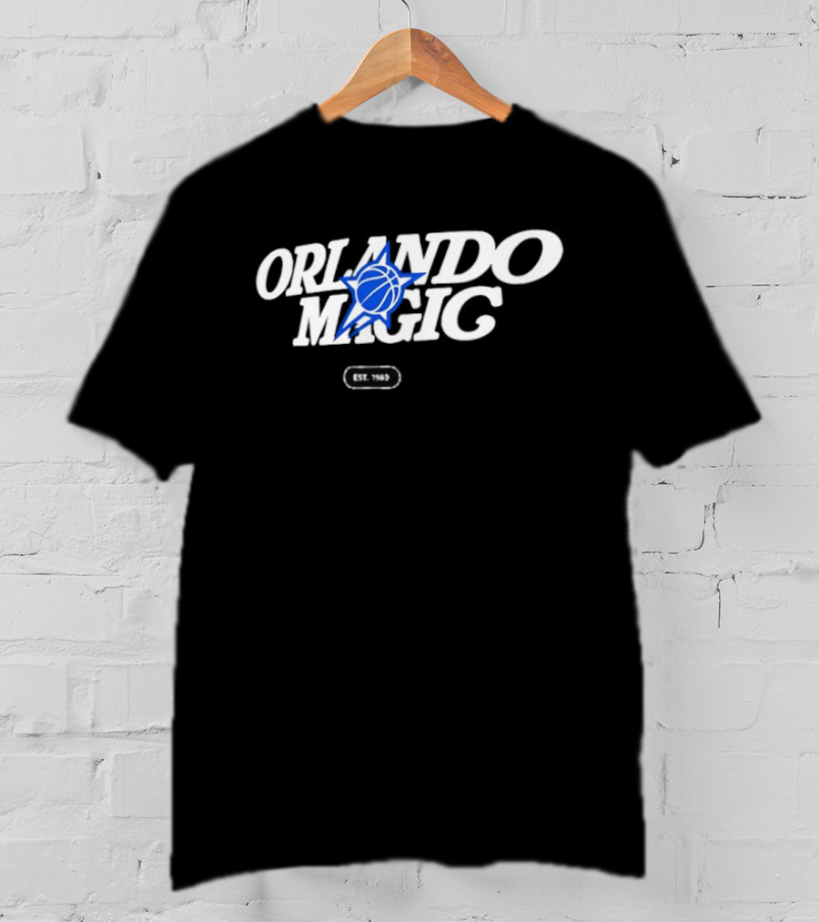 Orlando Magic Est 1989 Star Basketball T-Shirt