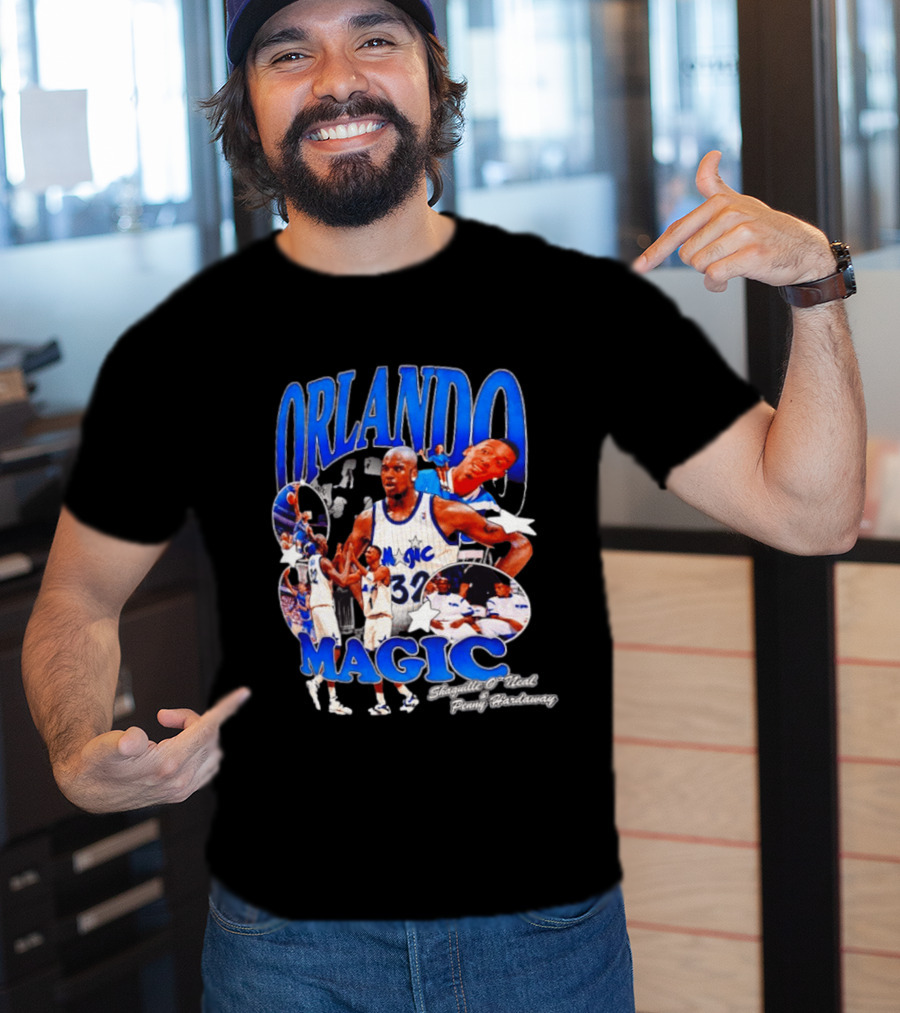 Orlando Magic Shaquille O'Neal Penny Hardaway Legends T-Shirt
