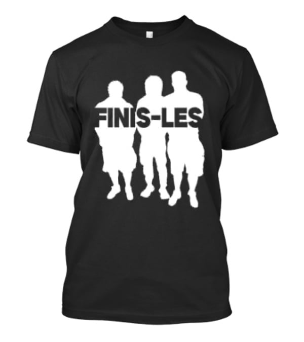 La Feve Store Finis Les Bold Figures White Silhouette Group T-Shirt
