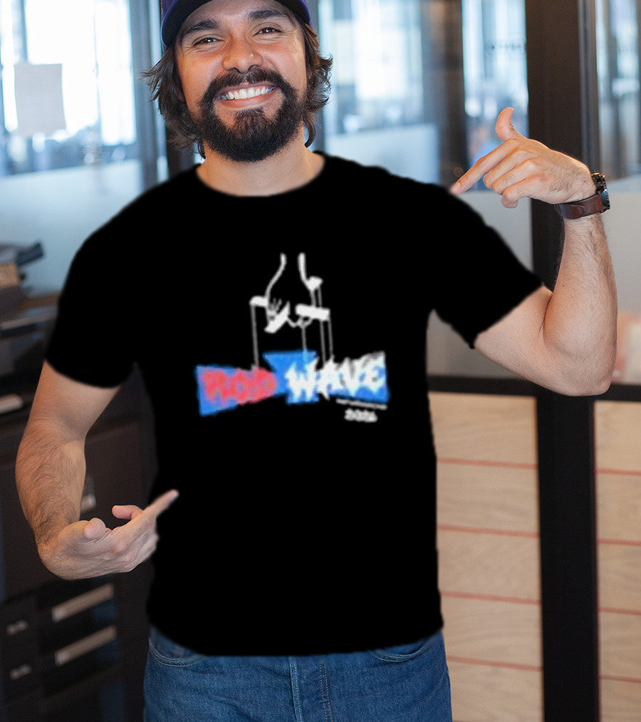 Rod Wave Don't Look Down Tour 2026 Rodfather Hands T-Shirt