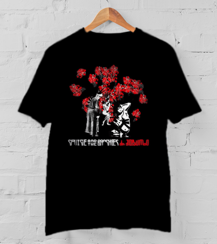 Siouxsie And The Banshees Downside Up Red Blossom T-Shirt