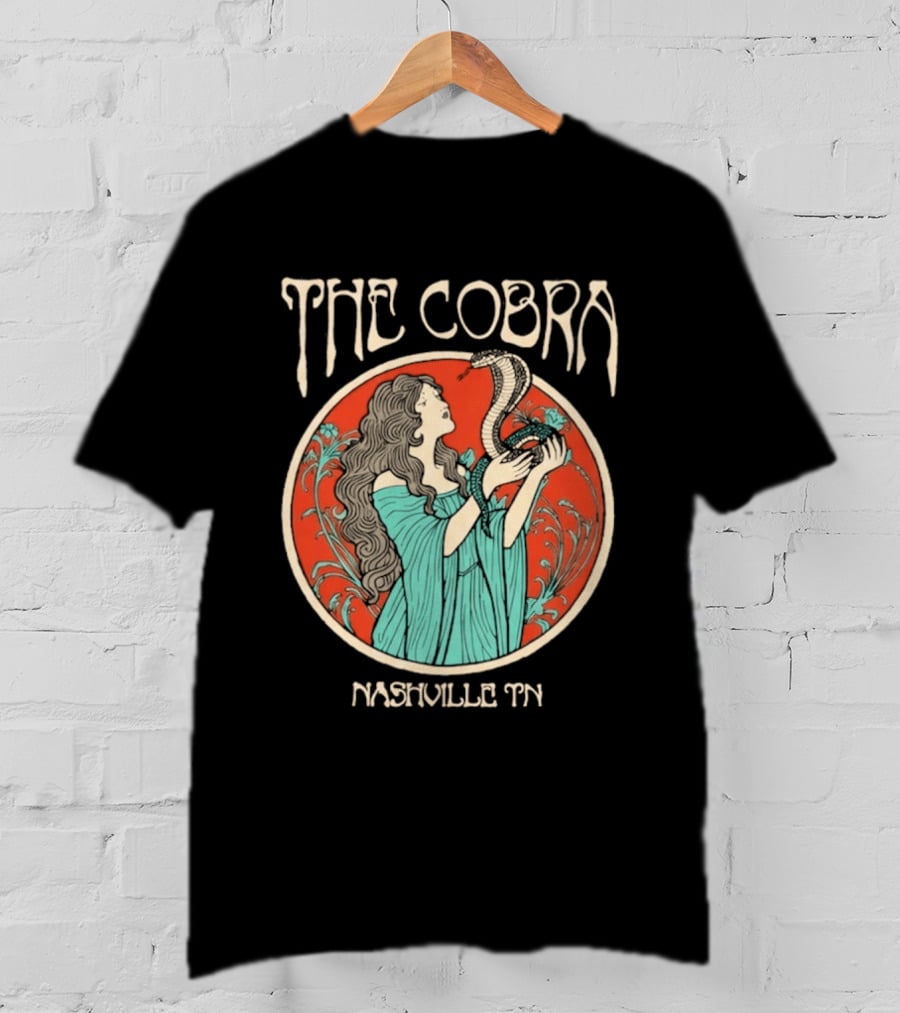 The Cobra Nashville TN Retro Snake T-Shirt
