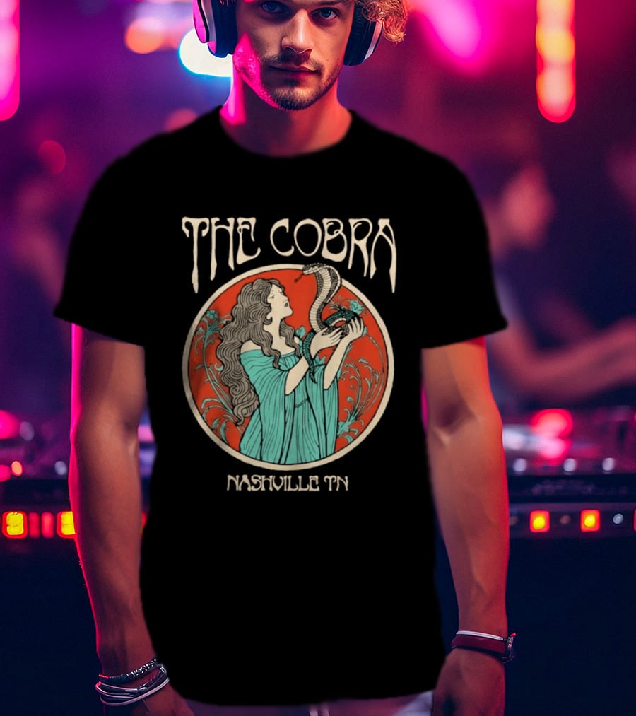 The Cobra Nashville TN Retro Snake T-Shirt