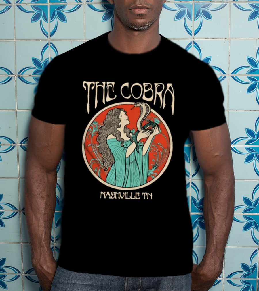 The Cobra Nashville TN Retro Snake T-Shirt