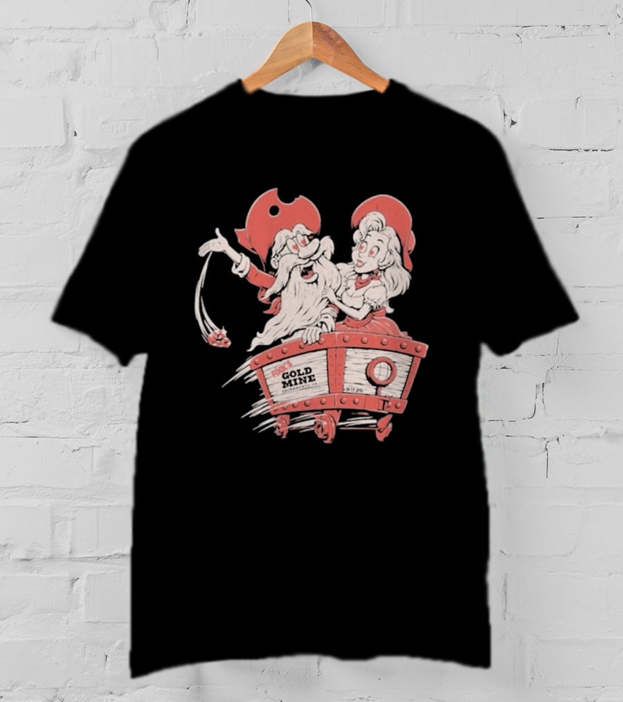 The Red Clay Strays Fools Gold Mine Sacramento CA 09.11.26 Limited Edition T-Shirt