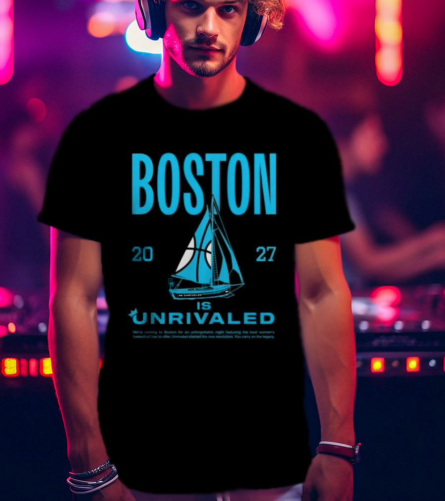 Boston Unrivaled Season 3 2027 Bus Tour T-Shirt