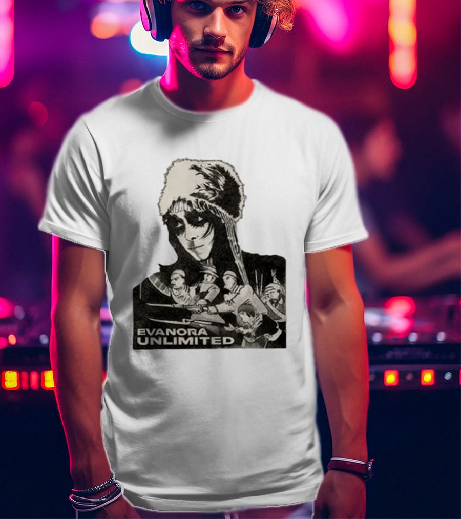 Evanora Unlimited North America Tour 2026 Tour Anime T-Shirt