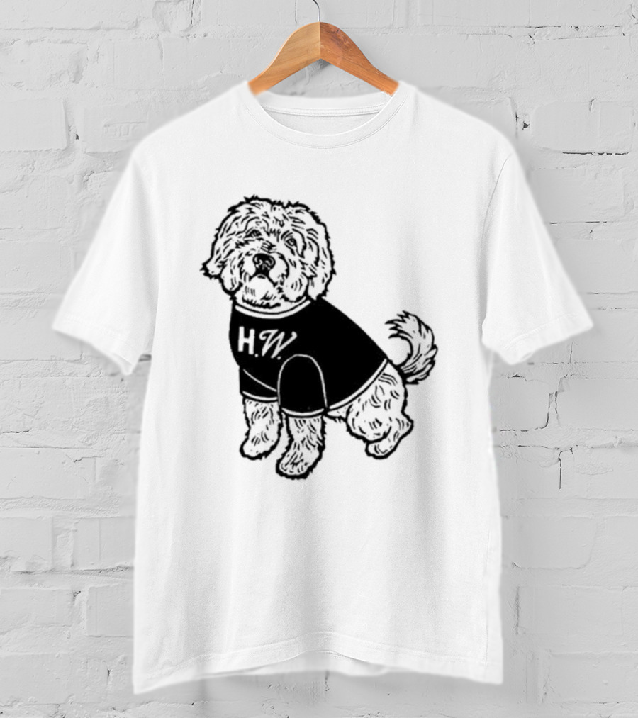 Hayley Williams Alf Raglan Dog Wearing T-Shirt