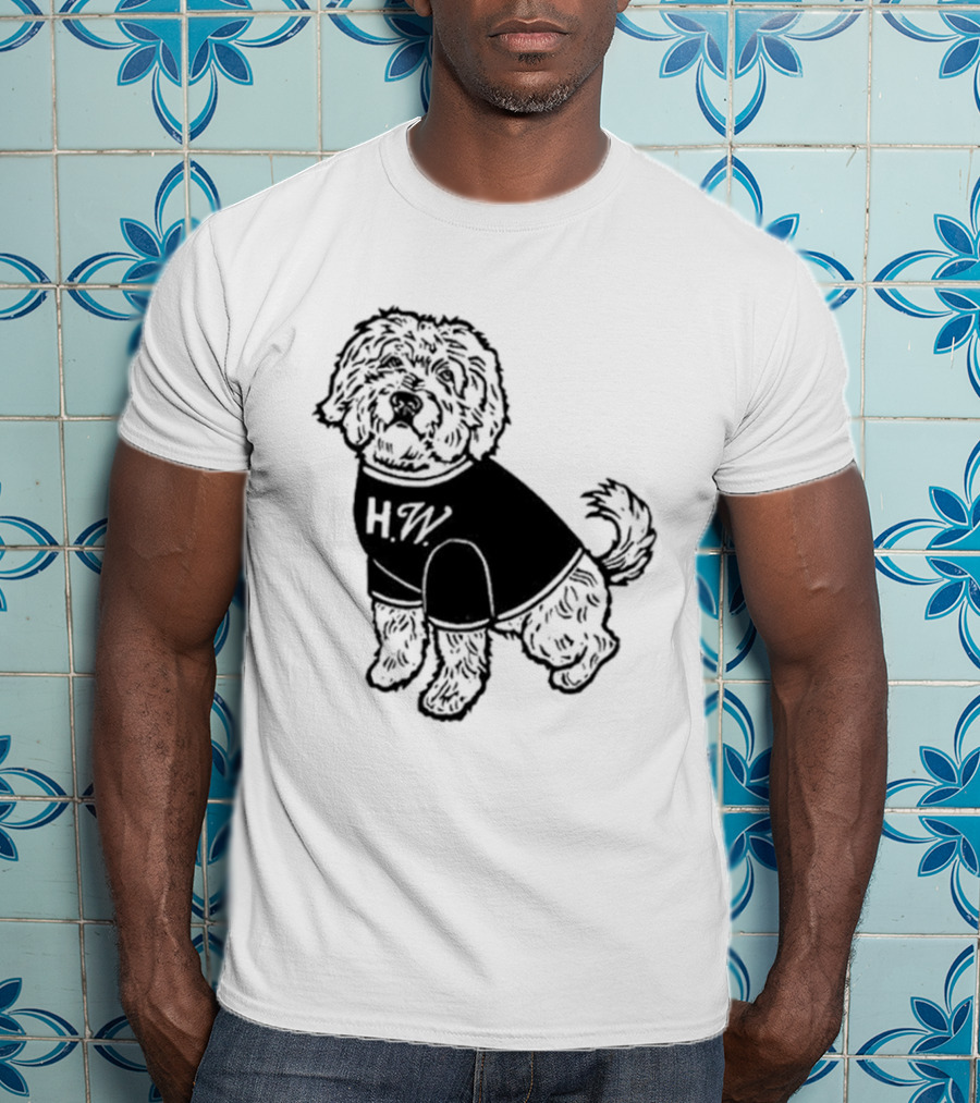 Hayley Williams Alf Raglan Dog Wearing T-Shirt