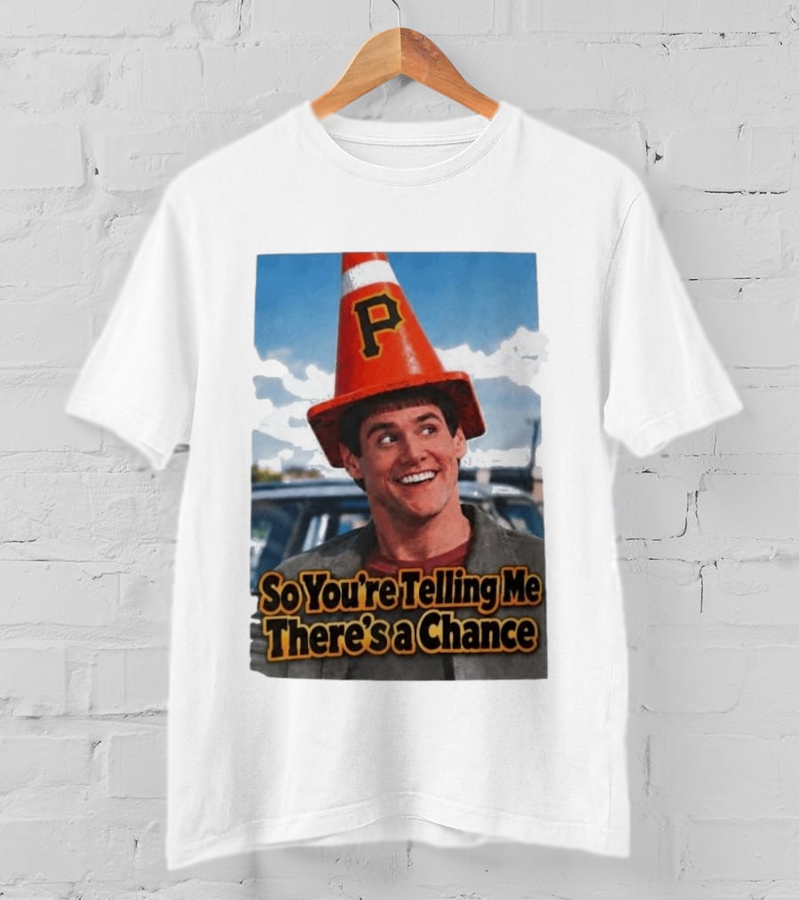 Jim Carrey Cone Hat P So You're Telling Me There's A Chance T-Shirt