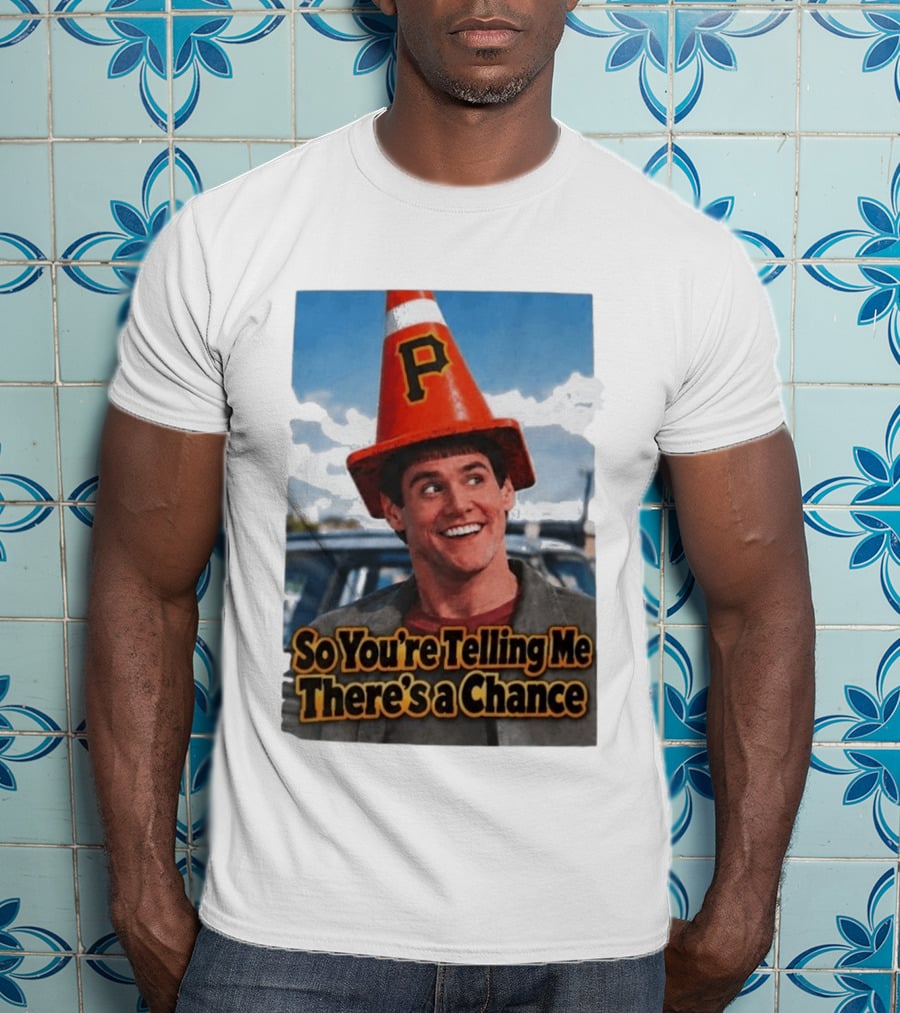 Jim Carrey Cone Hat P So You're Telling Me There's A Chance T-Shirt
