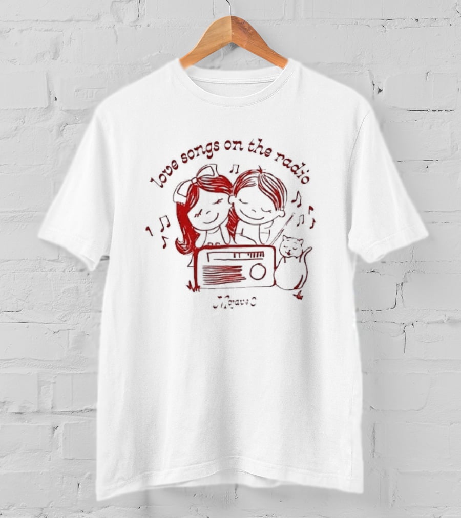 Unified Goods Mojave 3 Love Songs On The Radio Red T-Shirt