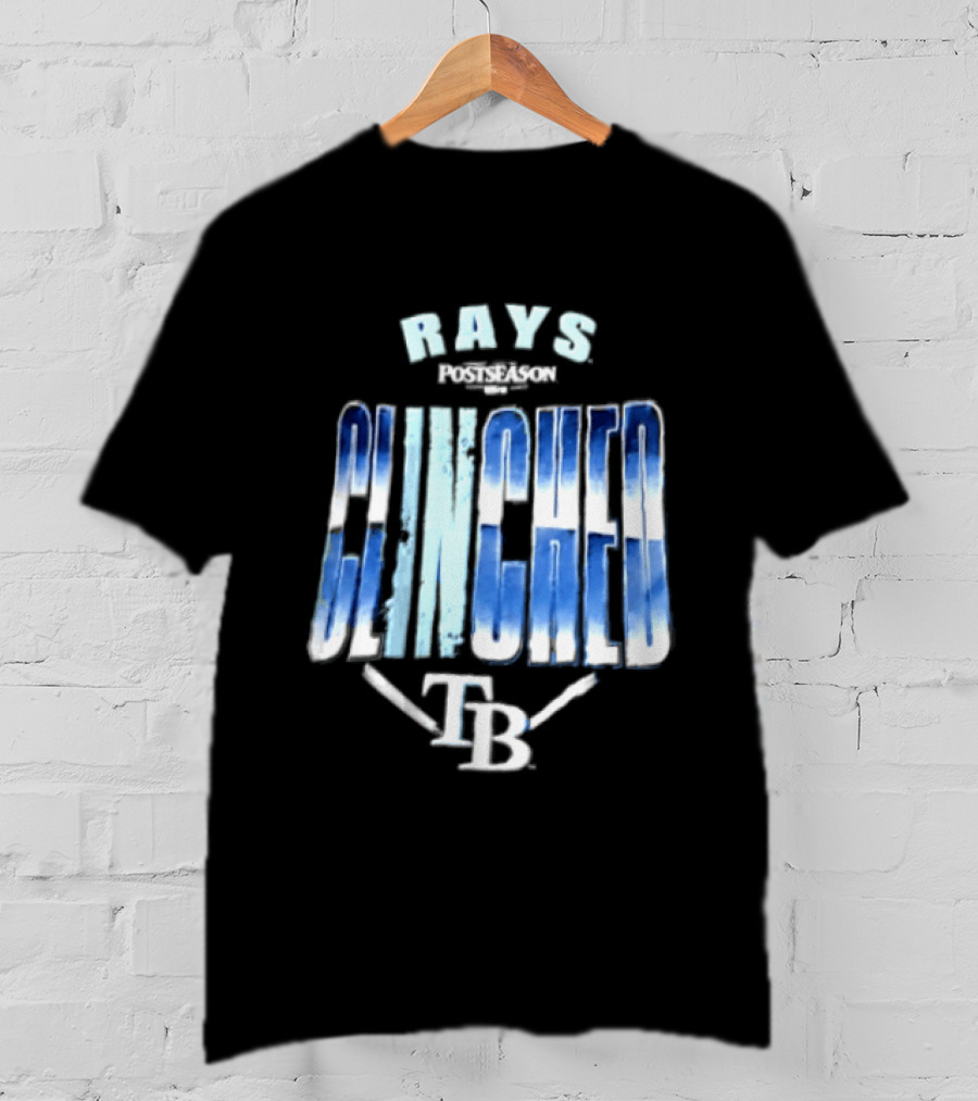 Rays Postseason Clinched TB 2026 T-Shirt