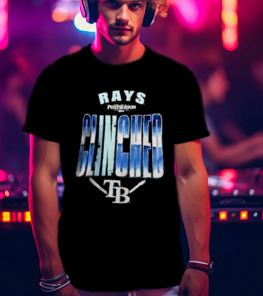 Rays Postseason Clinched TB 2026 T-Shirt