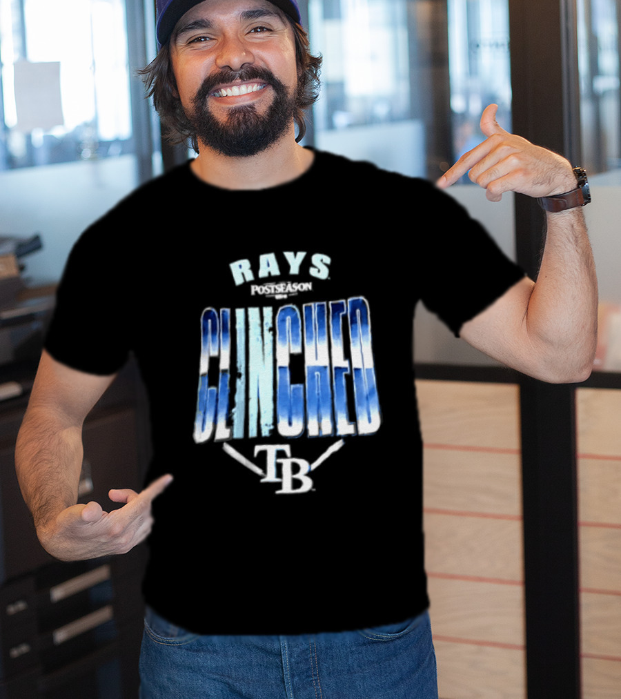 Rays Postseason Clinched TB 2026 T-Shirt