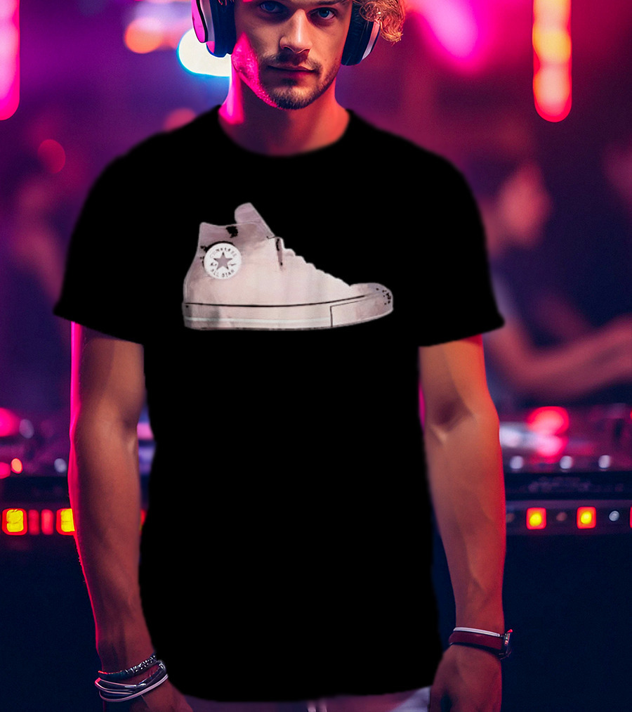 Converse Matte Chuck Taylor All Star High Top Sneaker T-Shirt