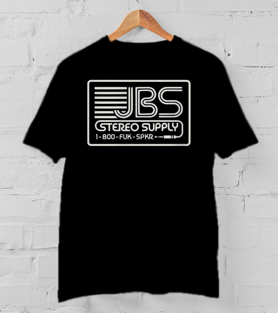JBS Stereo Supply Johnny Blue Skies 1 800 FUN SHOP T-Shirt