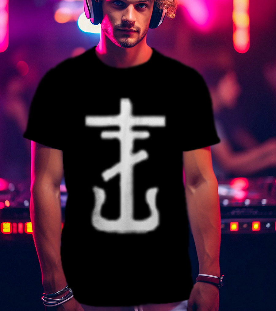 Frank Iero Parachutes 10 Year Anniversary Anchor T-Shirt