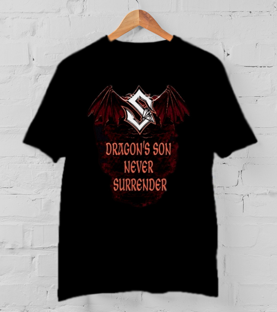 Dragon's Son Never Surrender Sabaton Rockstadt 2026 T-Shirt