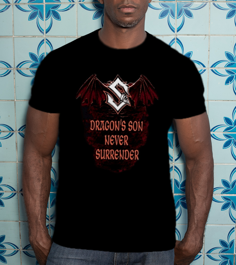 Dragon's Son Never Surrender Sabaton Rockstadt 2026 T-Shirt
