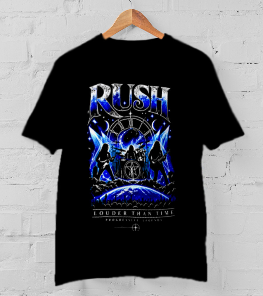 Rush Louder Than Time Closer To The Stars Progressive Legends T-Shirt