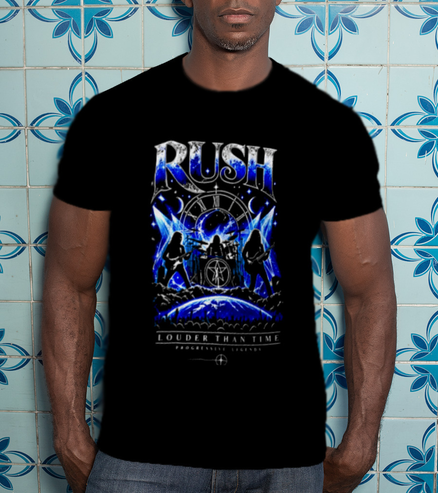 Rush Louder Than Time Closer To The Stars Progressive Legends T-Shirt