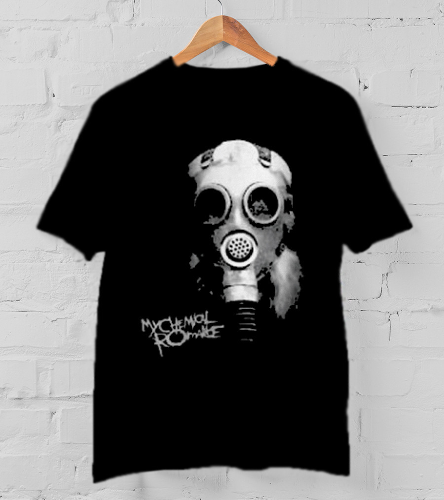 My Chemical Romance Gas Mask Mother War We're Damned Afterall T-Shirt