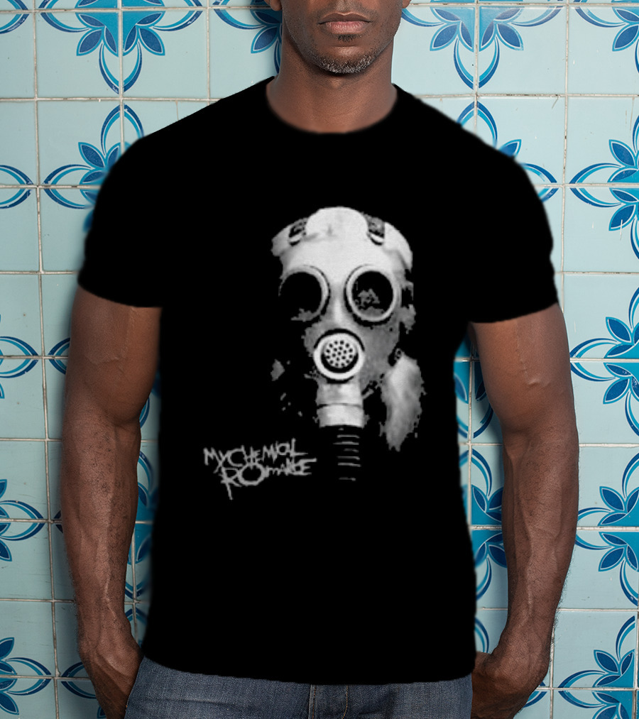 My Chemical Romance Gas Mask Mother War We're Damned Afterall T-Shirt