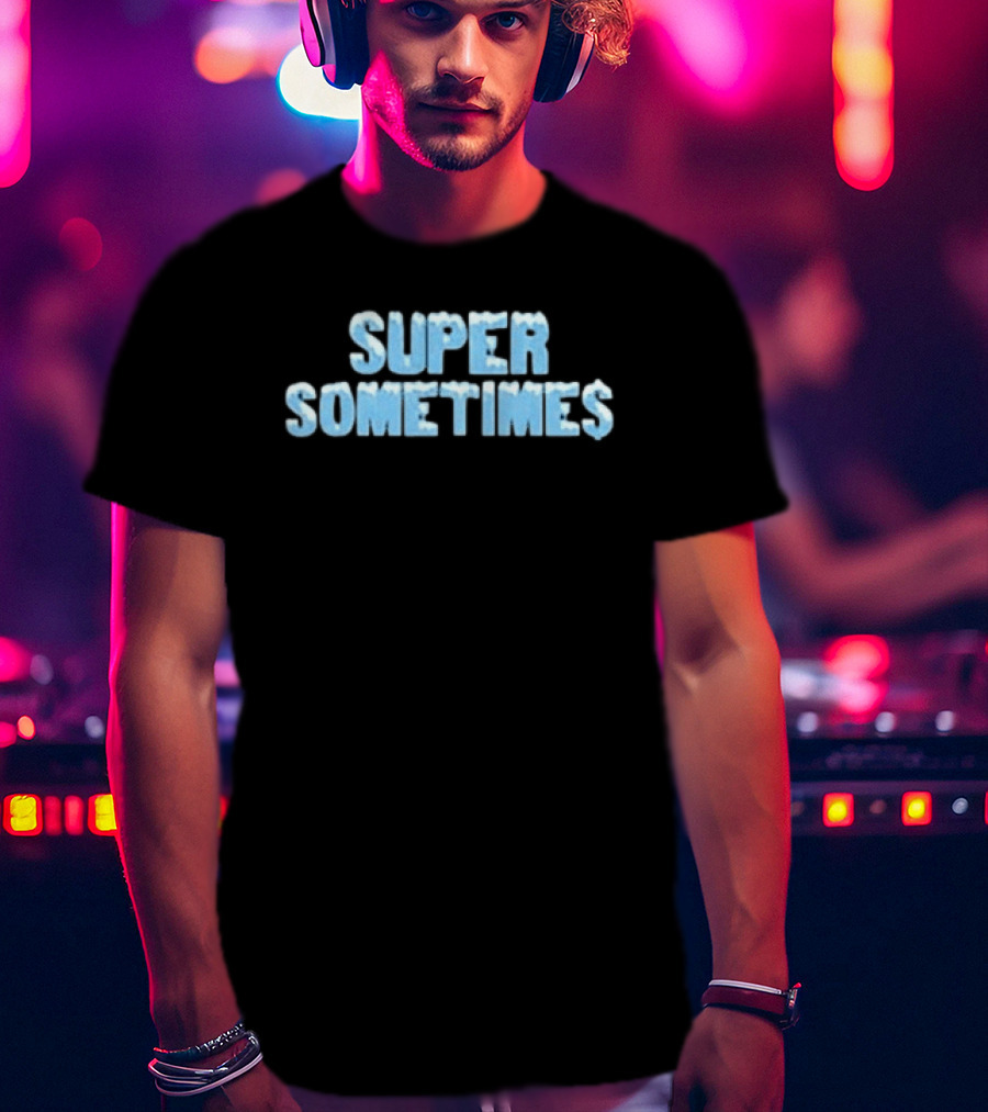 Super Sometimes Ice Grills Tour 2026 Frozen Effect T-Shirt