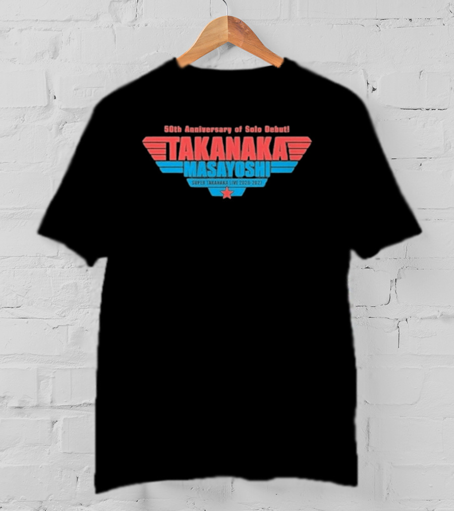 Takanaka Masayoshi 50th Anniversary Solo Debut Super Live 2023 2024 T-Shirt
