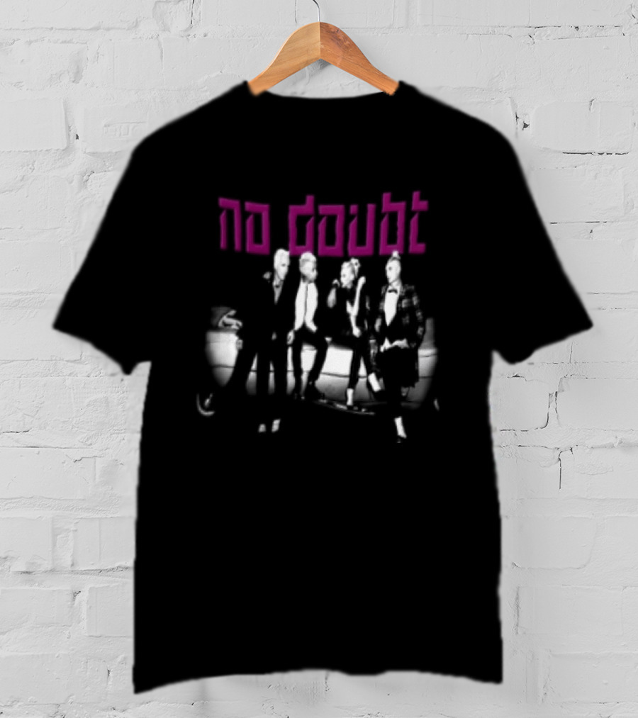 No Doubt Band Vintage Photo Pink T-Shirt