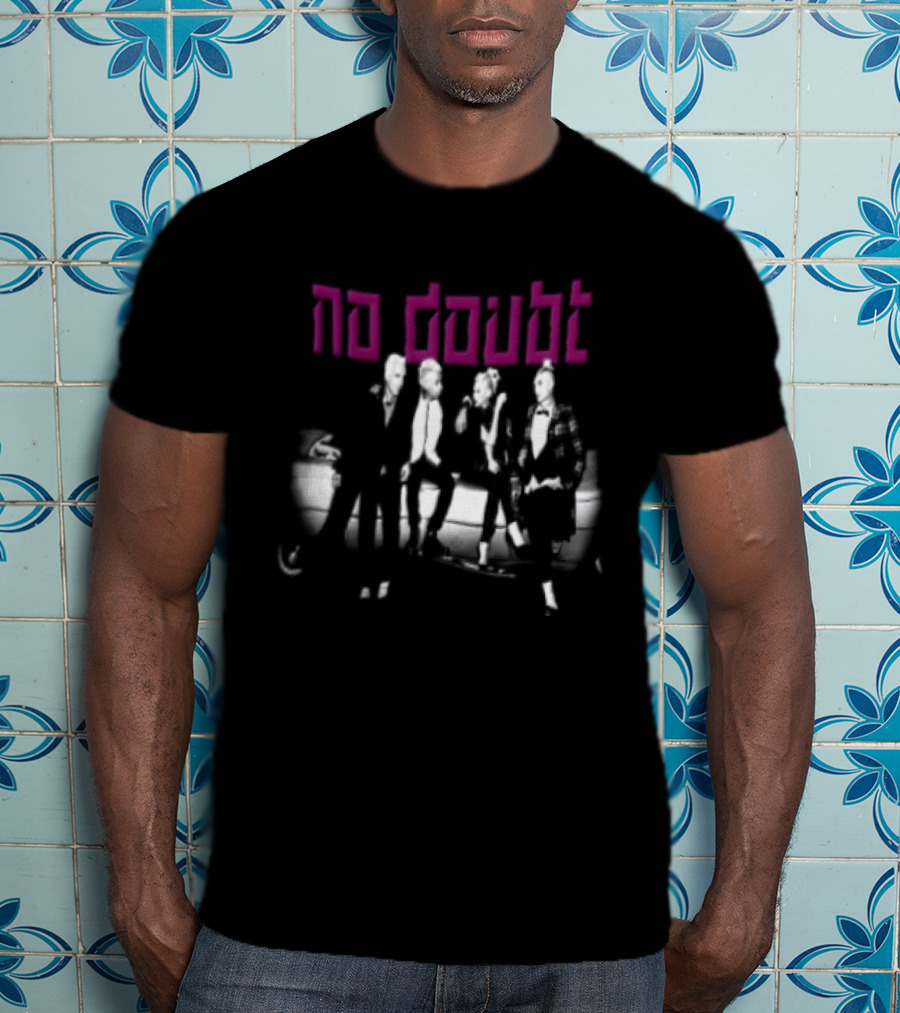 No Doubt Band Vintage Photo Pink T-Shirt