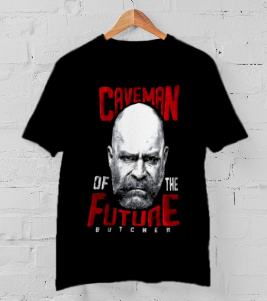 Caveman Of The Future Butcher Iconic Face T-Shirt