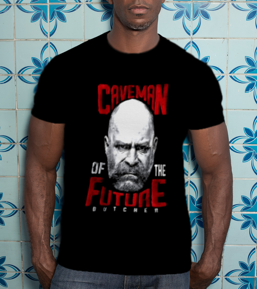 Caveman Of The Future Butcher Iconic Face T-Shirt