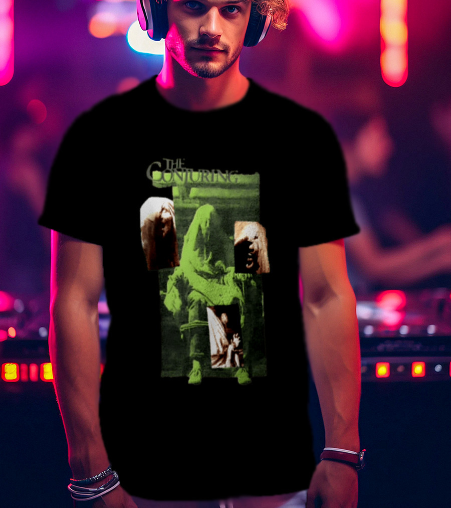 The Conjuring Horror Imagery And Eerie Figures T-Shirt