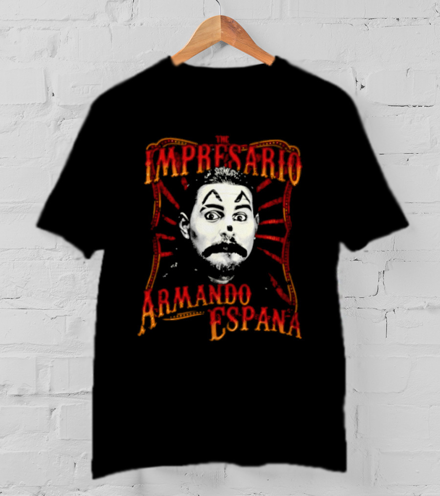 Impresario Armando Espana Clown Face T-Shirt