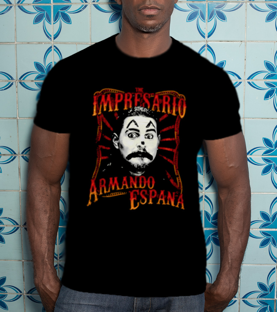 Impresario Armando Espana Clown Face T-Shirt
